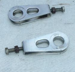 1975 Honda CB750 Super Sport CHROME CHAIN ADJUSTERS