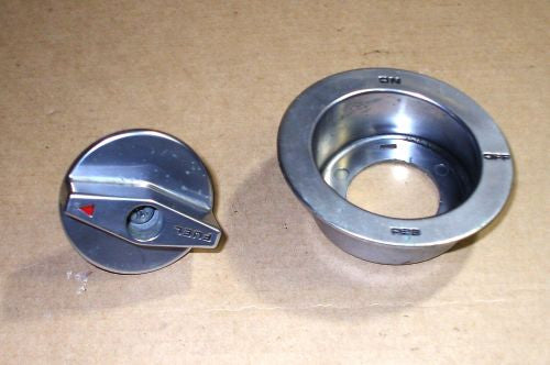 1985 Honda VF500 Interceptor FUEL TANK FUEL VALVE INSERT W LEVER Petcock on off switch