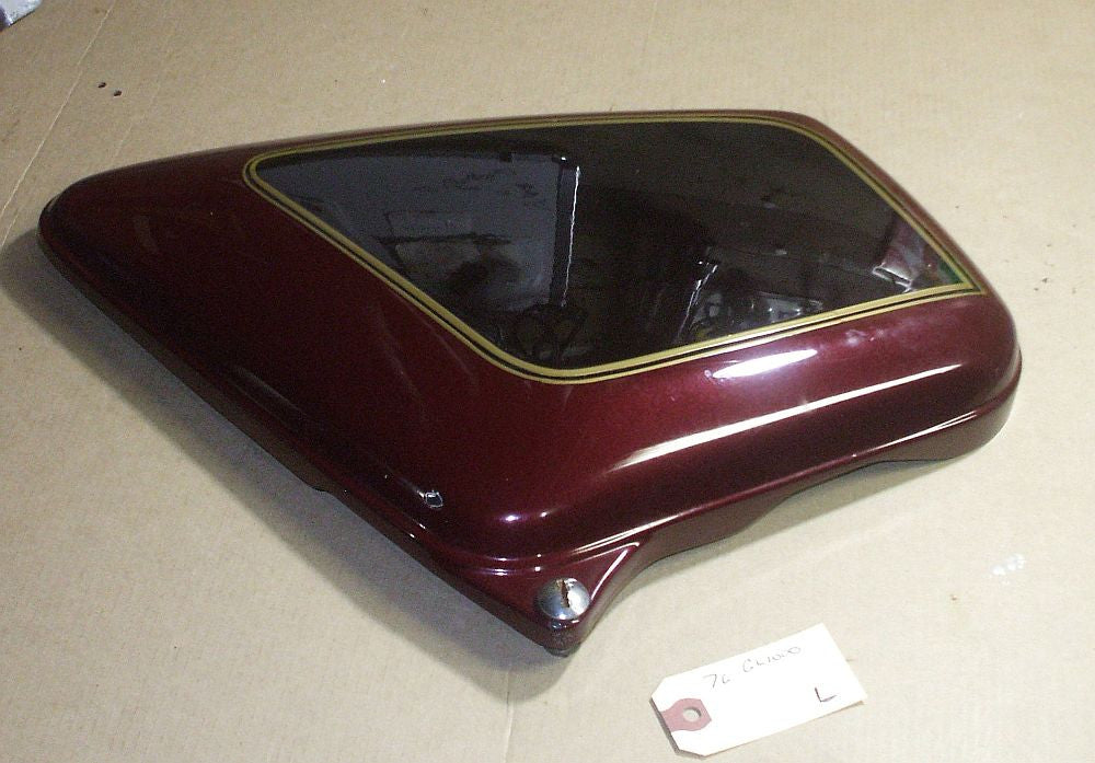 1976 Honda GL1000 Goldwing Left side cover plate l 1975 1976 1977 1978