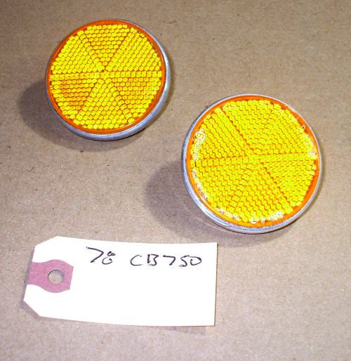 1978 Honda CB750 K CB 750 CB750K Frame Reflectors