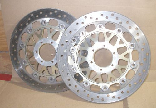 1995 Honda VFR750 Interceptor Front Brake Rotor Disc R L Right Left VFR 750