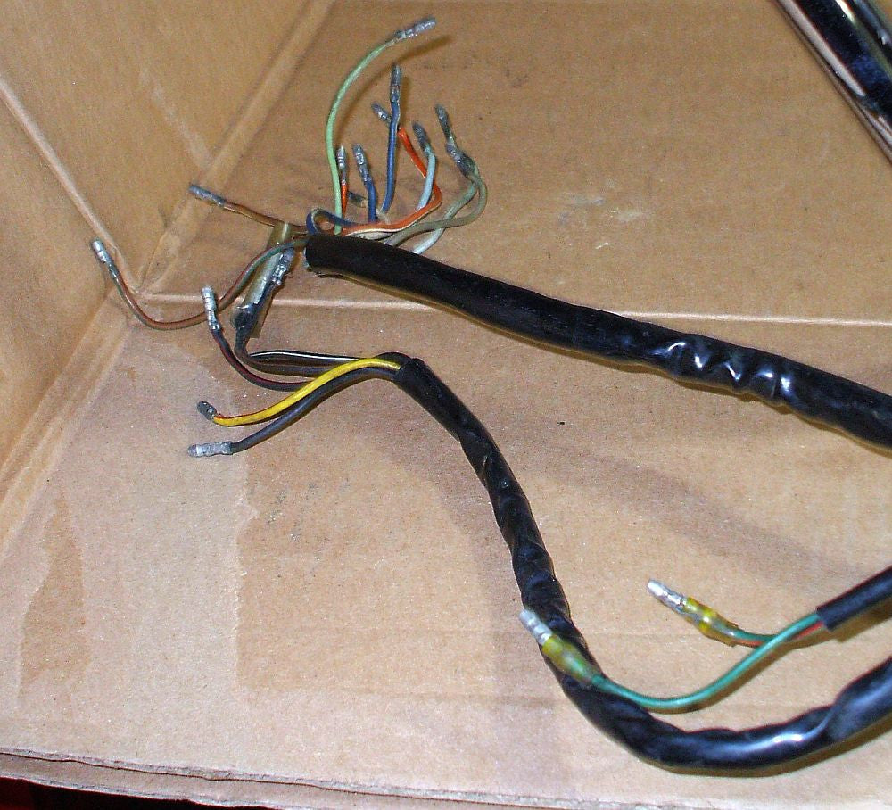 1976 Honda GL1000 Goldwing HANDLEBARS W CONTROL L R SWITCH HANDLE BAR