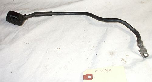 1984 Honda VF500 Interceptor BATTERY CABLE WIRE