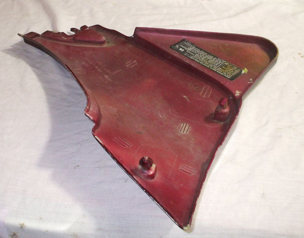 1983 Honda CB650 Nighthawk Side Plate Cover Right R 83 cb650sc