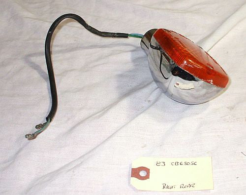 1983 Honda CB650 Nighthawk Rear Turn Signal R