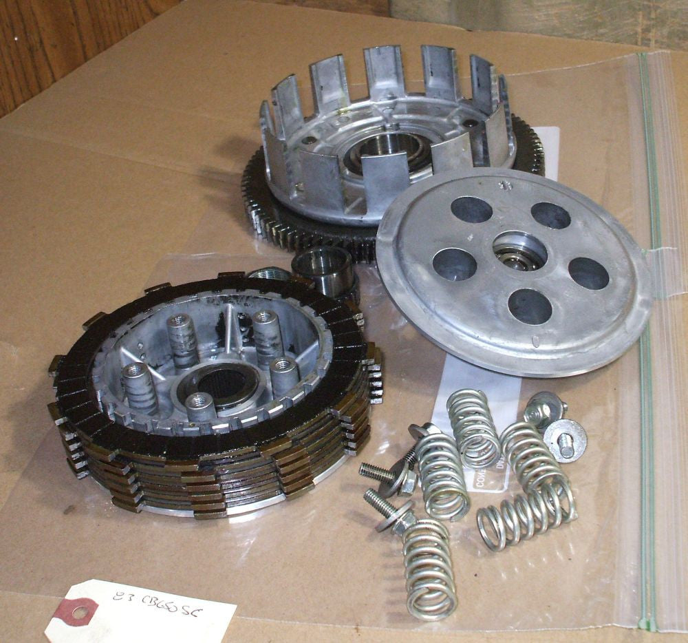 1983 Honda CB650 Nighthawk Clutch basket, disc, plates