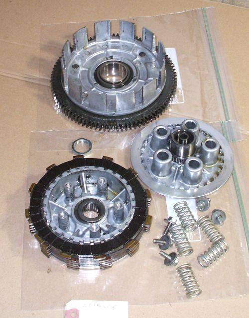 1983 Honda CB650 Nighthawk Clutch basket, disc, plates