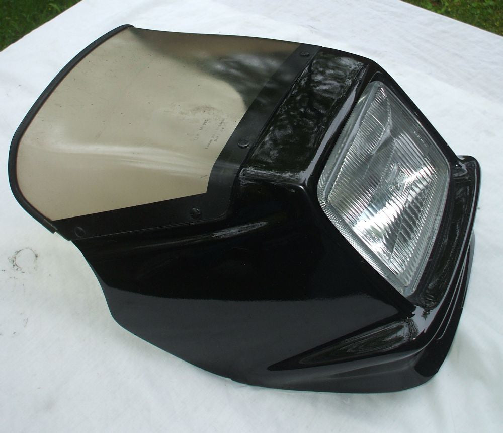 1985 Honda CB700 Nighthawk Hood Front Fairing w Head Light Headlight Cowl