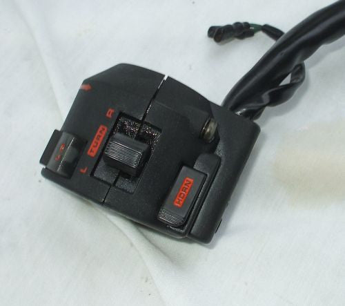 1985 Honda CB700 Nighthawk Left Side Bar Control Turn Signal Horn L