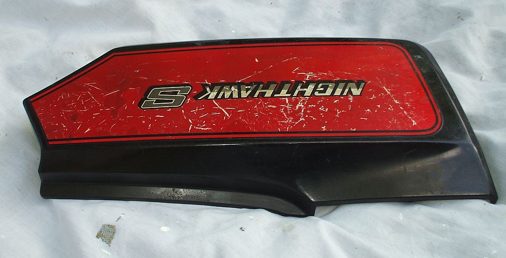 1985 Honda CB700 Nighthawk Side Cover Plate Left L