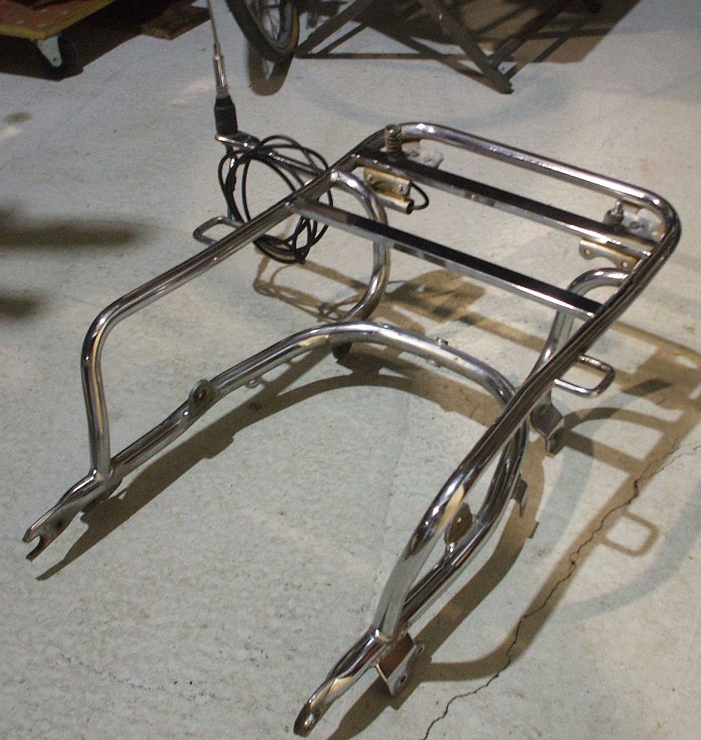 1981 Honda GL1100 GOLDWING CHROME PLATED LUGGAGE RACK