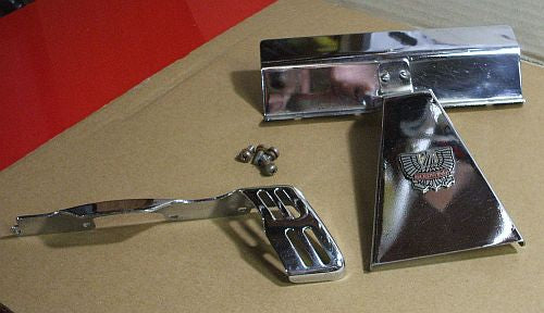 1981 Honda GL1100 GOLDWING CHROME PLATE GUARD STAY LEFT SIDE COVER