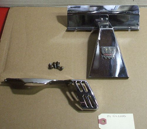 1981 Honda GL1100 GOLDWING CHROME PLATE GUARD STAY LEFT SIDE COVER