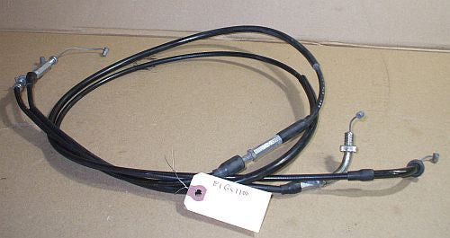 1981 Honda GL1100 GOLDWING THROTTLE CABLES A and B PAIR