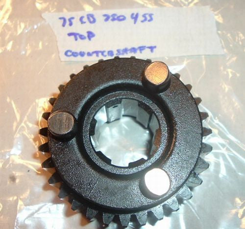 1975 Honda CB750 Super Sport TRANSMISSION TOP COUNTERSHAFT GEAR 31 TOOTH