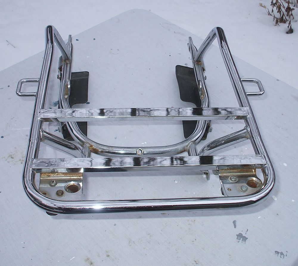 1983 Honda GL1100 GOLDWING CHROME PLATED LUGGAGE RACK