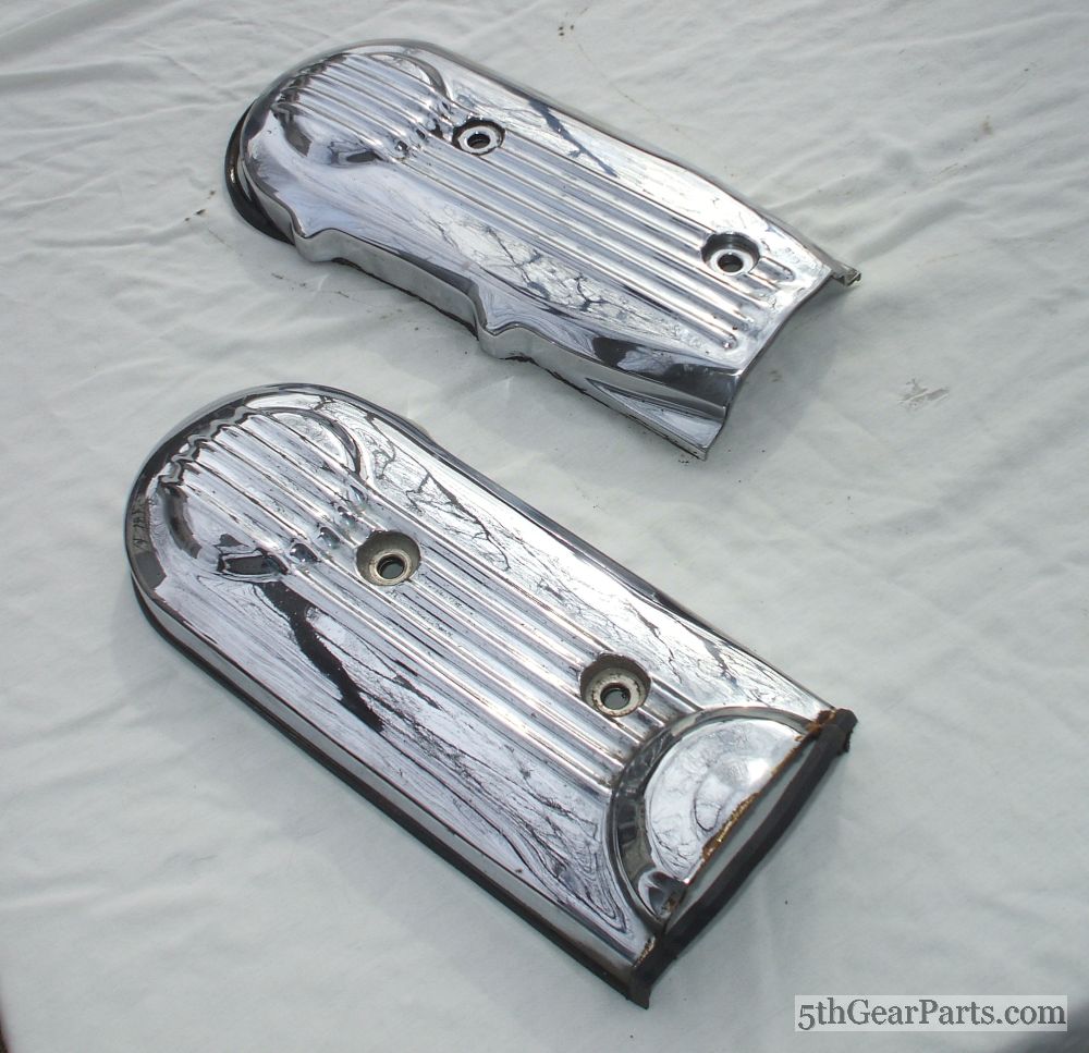 1983 Honda GOLDWING GL1100 TIMING BELT COVER COVERS CHROME