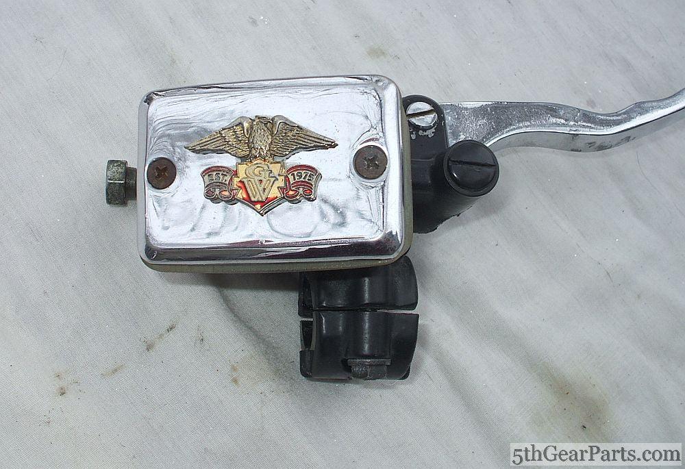 1983 Honda GL1100 GOLDWING FRONT BRAKE MASTER CYLINDER W CHROME LEVER