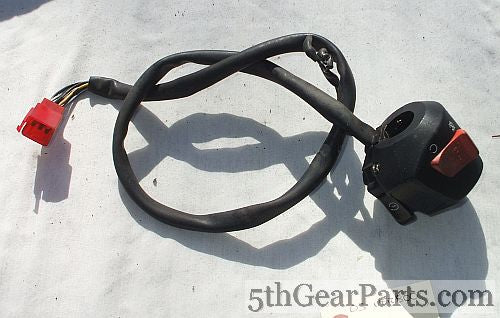 2003 Honda VFR800 Inerceptor Bar Control Throttle Housing Starter Stop Switch Set R Right