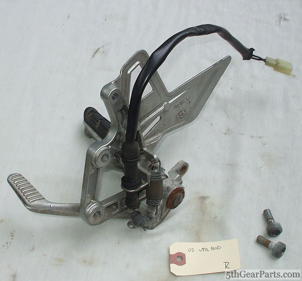 2003 Honda VFR800 Inerceptor Foot Peg Main Step R Right