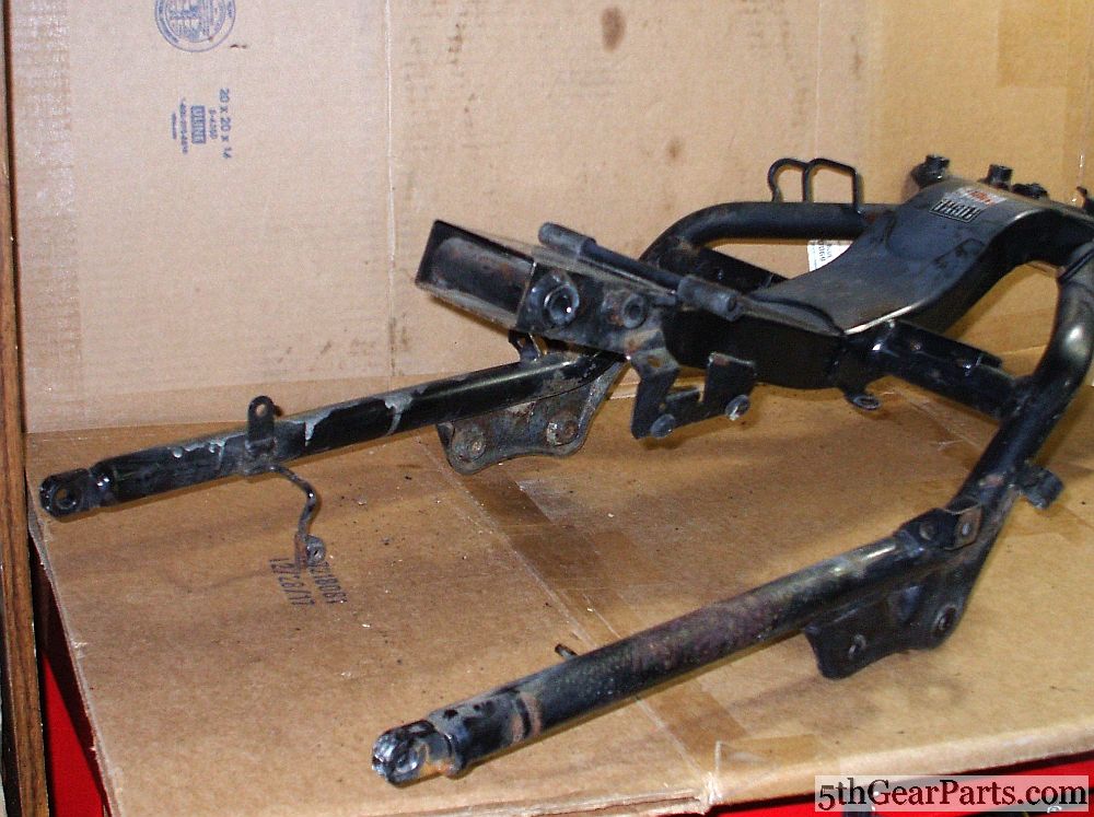 2003 Honda VFR800 Interceptor Rear Sub Frame Rail Set Seat 03 VFR 800