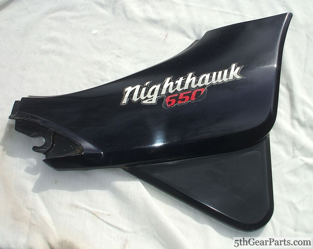1983 Honda CB650 Nighthawk Side Plate Cover Right R 83 cb650sc
