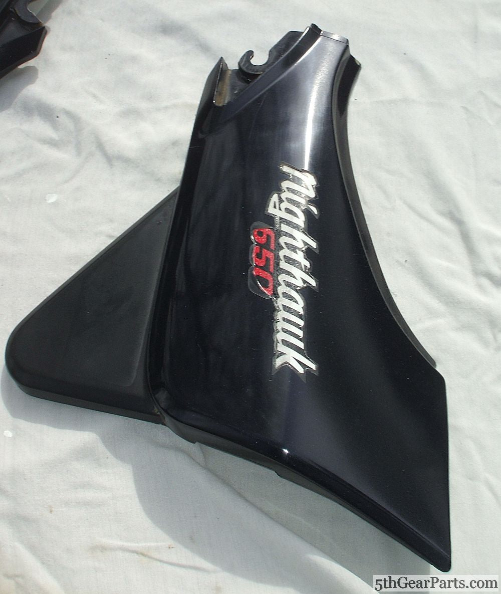 1983 Honda CB650 Nighthawk Side Plate Cover Right R 83 cb650sc