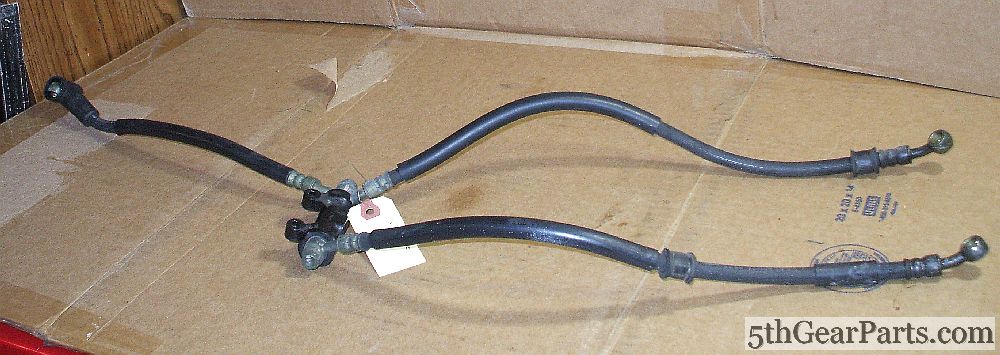 1986 Honda VFR700 Interceptor FRONT BRAKE HOSE LINE 86 VFR