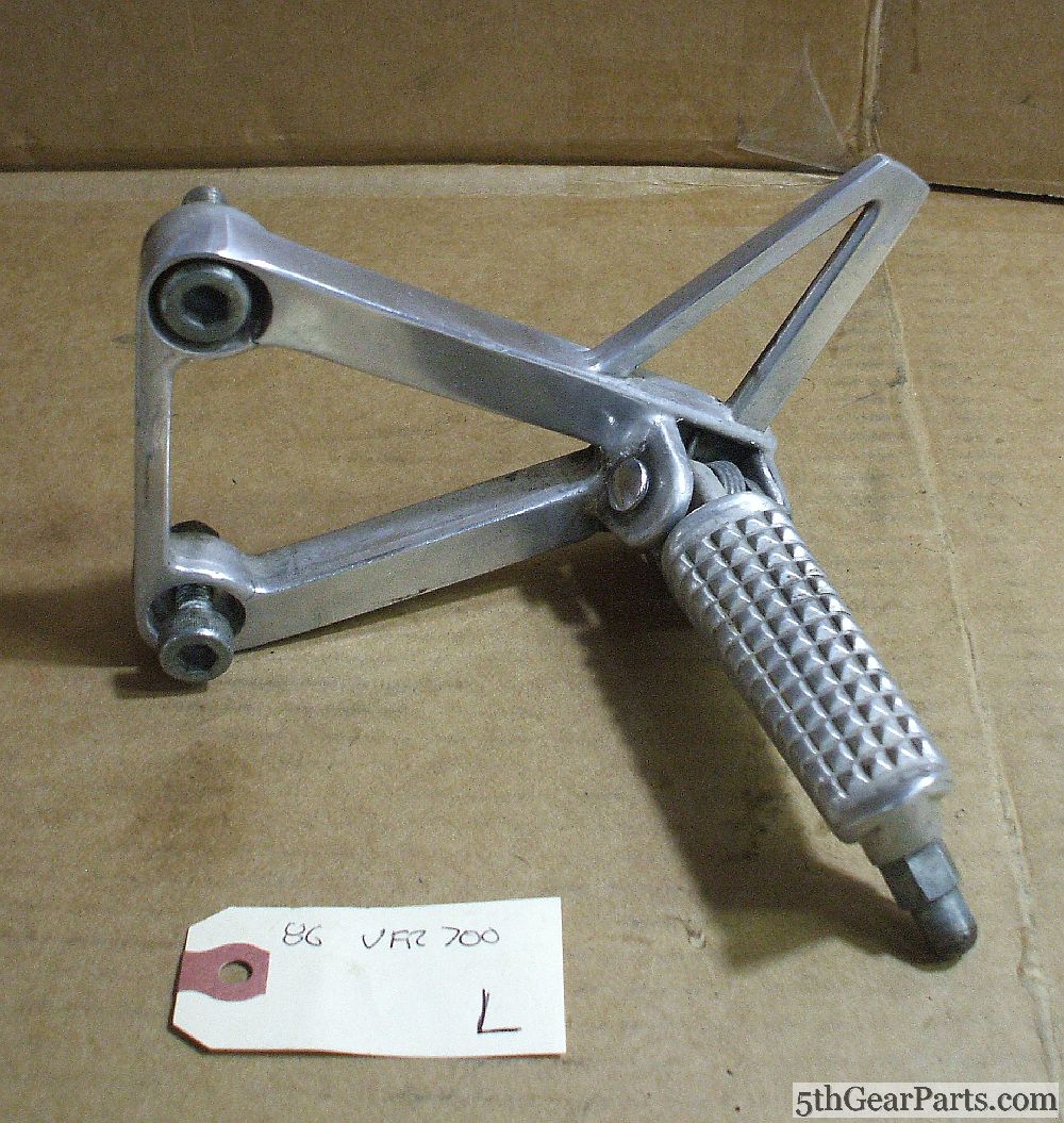 1986 Honda VFR700 Interceptor FOOT PEG LEFT MAIN STEP L 86 VFR