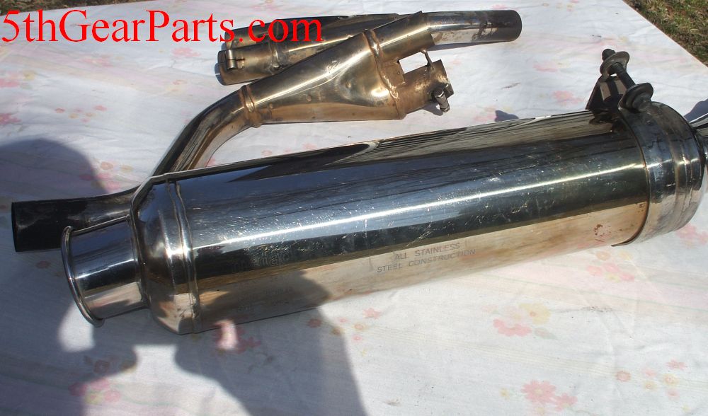 1986 Honda VFR700 Interceptor EXHAUST PIPE COMPLETE 86 87