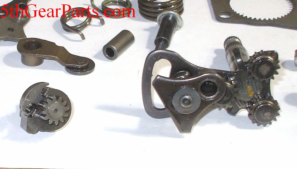 1987 Honda VFR700 Interceptor SPINDLE GEARSHIFT W SHIFT RETURN SPRING 1986 86 87