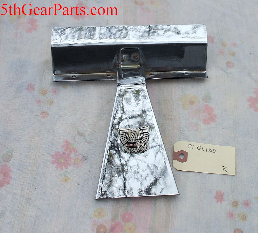 1981 Honda GL1100 GOLDWING CHROME PLATE GUARD STAY LEFT SIDE COVER 81 82 83