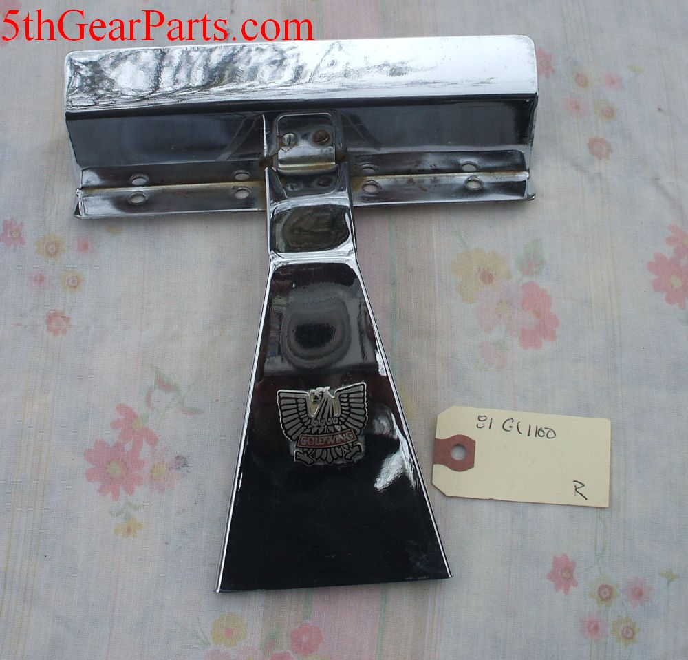 1981 Honda GL1100 GOLDWING CHROME PLATE GUARD STAY LEFT SIDE COVER 81 82 83