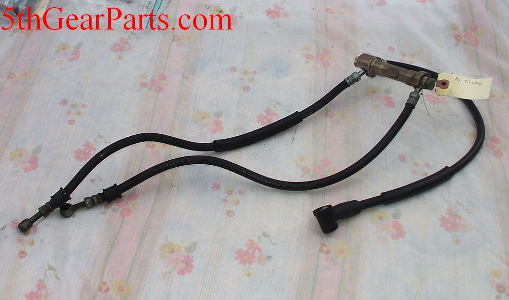 1981 Honda GL1100 Goldwing Front Brake Hose Line 80 81 82 83