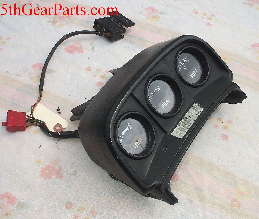 1978 Honda GL1000 GL 1000 Goldwing Meter Volt Fuel Temperature Gauge 1975 1976 1977 1978