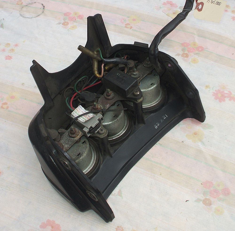 1978 Honda GL1000 GL 1000 Goldwing Meter Volt Fuel Temperature Gauge 1975 1976 1977 1978