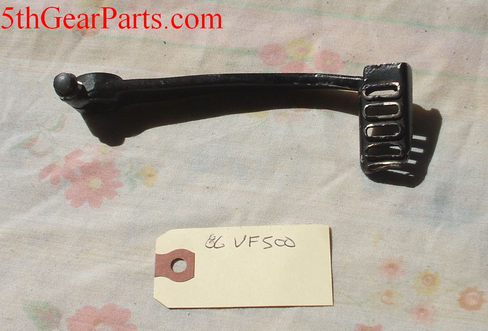 1986 Honda VF500 Interceptor PEDAL REAR BRAKE LEVER 84 85 86