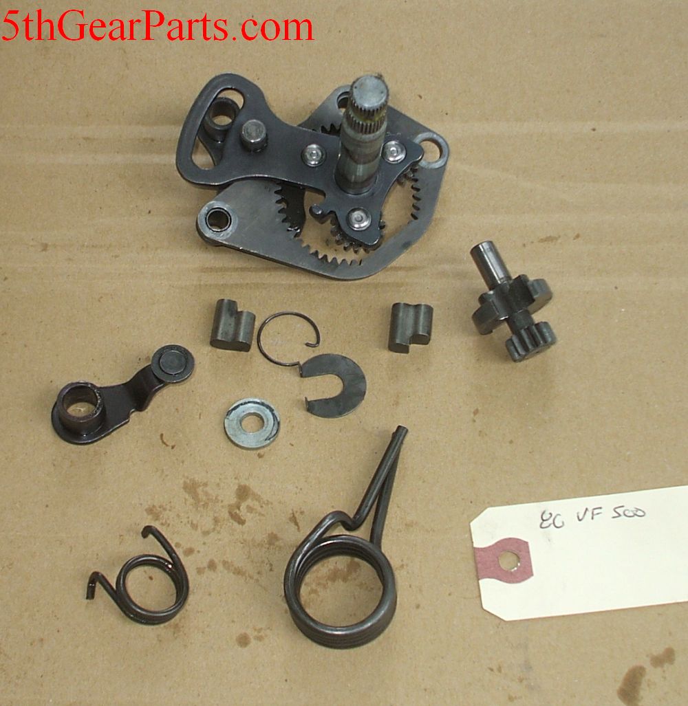 1986 Honda VF500 Interceptor GEARSHIFT SHIFT LEVER SPINDLE 84 85 86 Magna