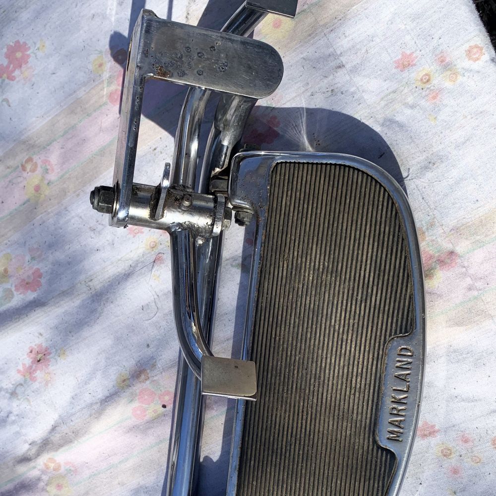 1980 Honda GL1100 GOLDWING RUNNING FOOT BOARD STEP CHROME 80 81 82 83