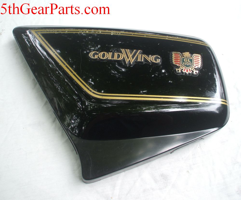 1980 Honda GL1100  LEFT SIDE COVER SIDE PLATE 80 81 82 83