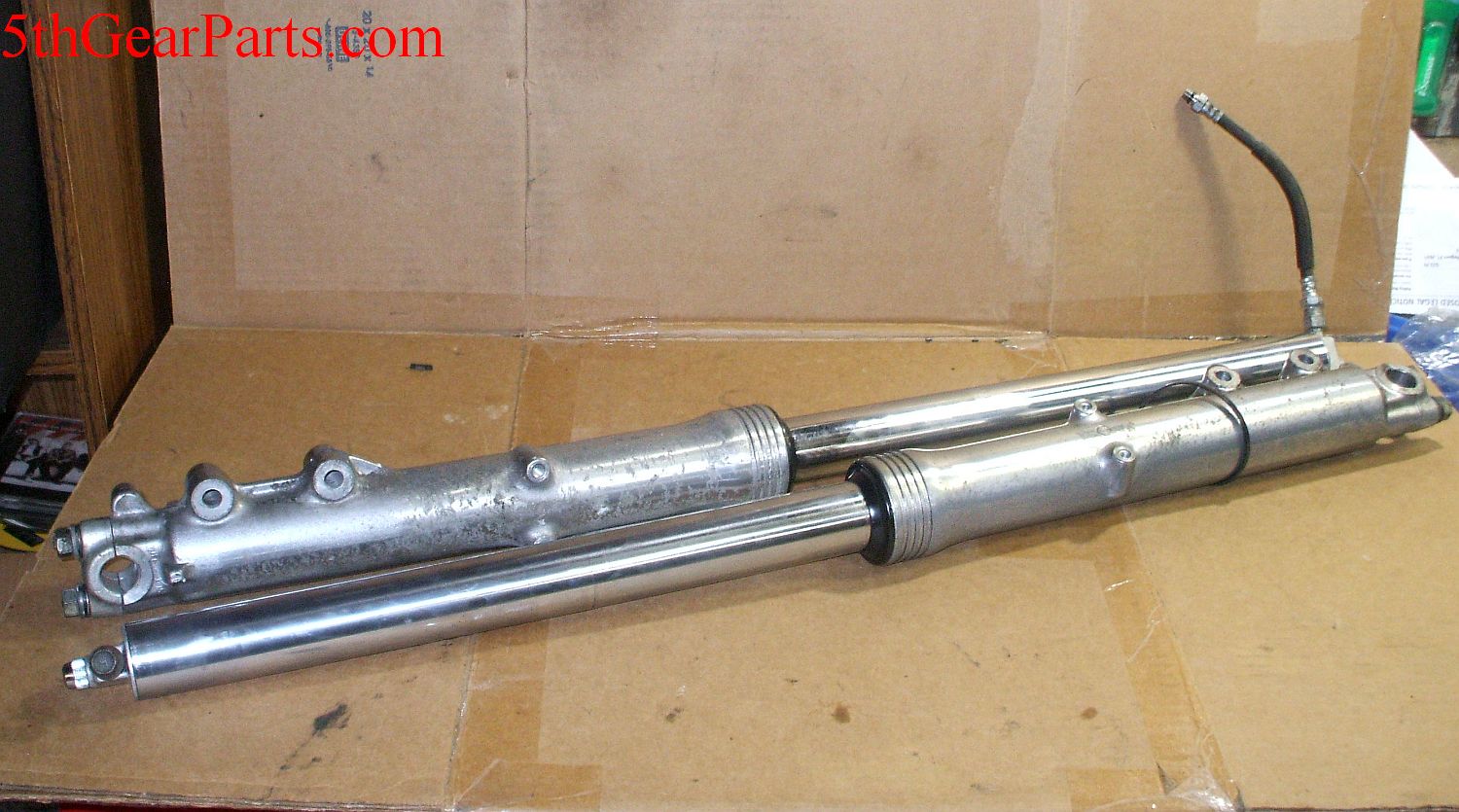 1980 Honda GL1100 GOLDWING FRONT FORK FORKS SHOCK ABSORBER 80 81 5th 1980-honda-gl1100-goldwing-front-fork-forks-shock-absorber-80-81-5th
