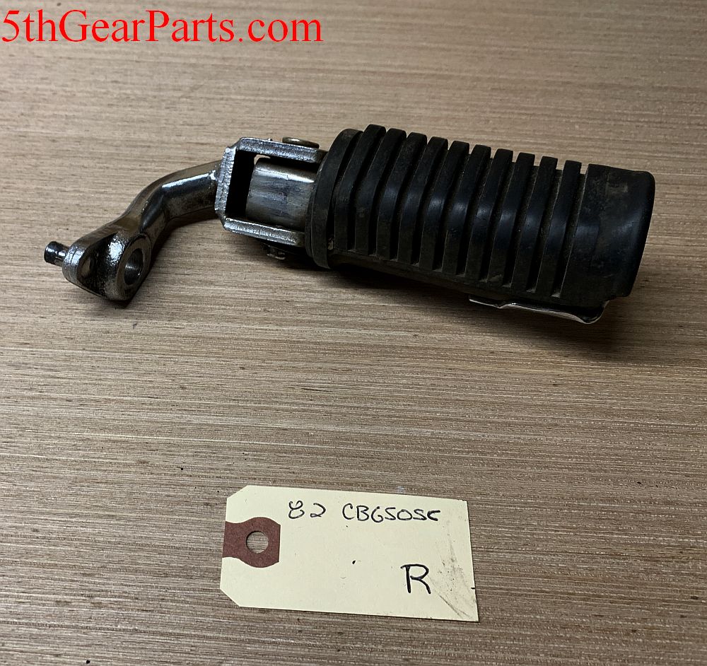 1982 Honda CB650 Nighthawk Foot Peg Right R 82