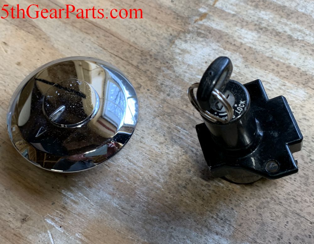 1982 Honda CB650 Nighthawk Ignition Switch Gas Cap W Key