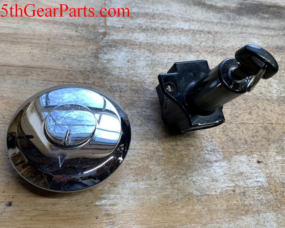 1982 Honda CB650 Nighthawk Ignition Switch Gas Cap W Key