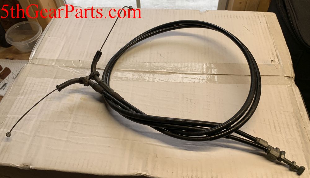 1982 Honda CB650 Nighthawk throttle Cables A B 82