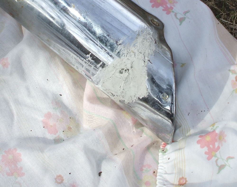 1983 Honda CB650 Nighthawk Exhaust Pipes Muffler 83 cb650sc