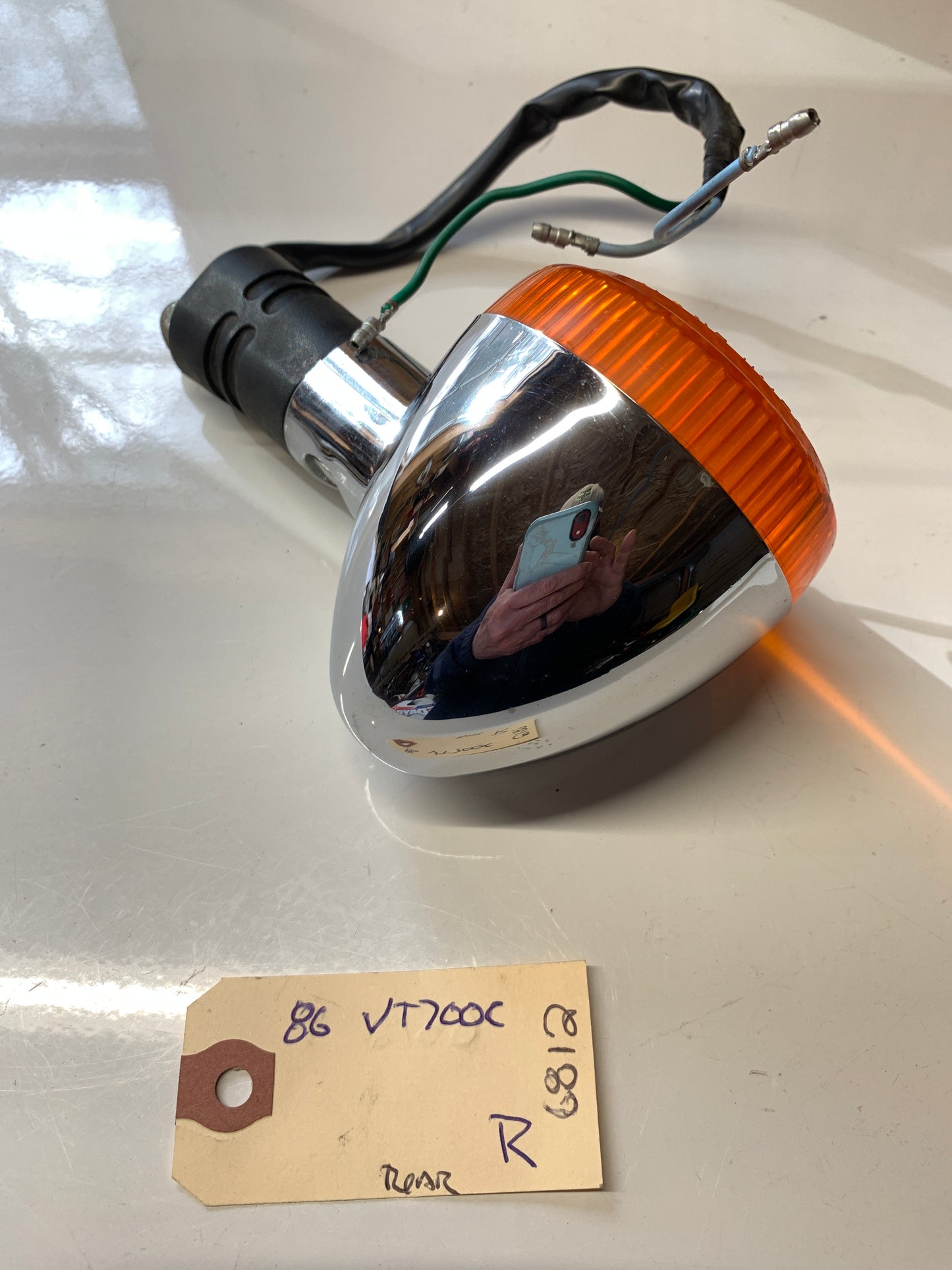 1986 Honda VT700 Shadow 86 87 88 Rear Turn Signal Right
