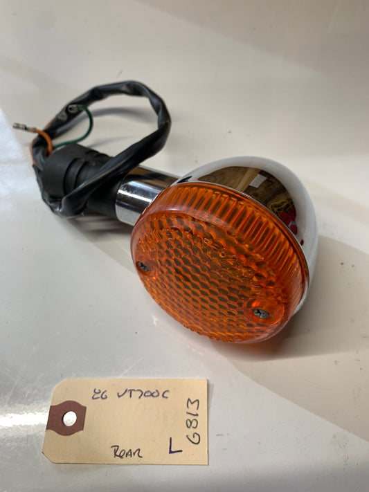 1986 Honda VT700 Shadow 86 87 88 Rear Turn Signal Left