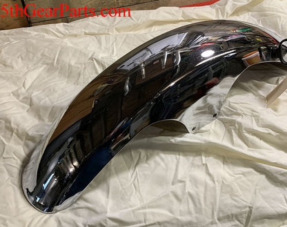 1982 Honda CB650 Nighthawk Front Fender 82 Chrome