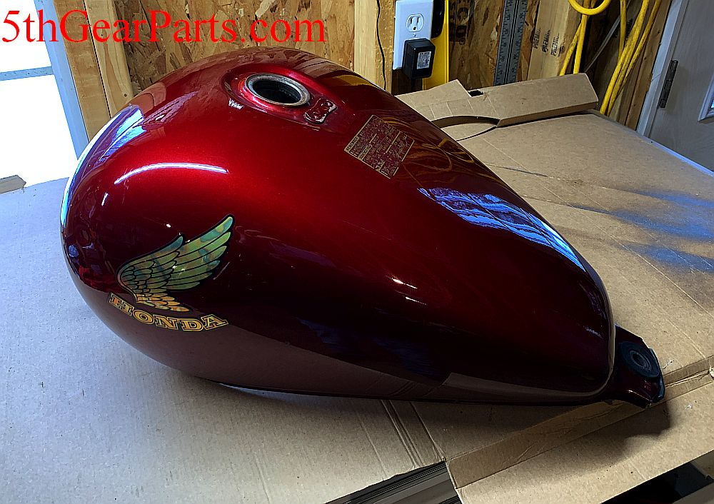 1986 Honda VT700 Shadow 86 87  Fuel Tank Gas Tank Petrol Red